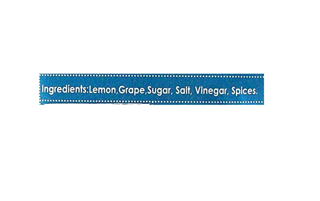 Jayashri's Sweet Grape Pickle    Pack  350 grams